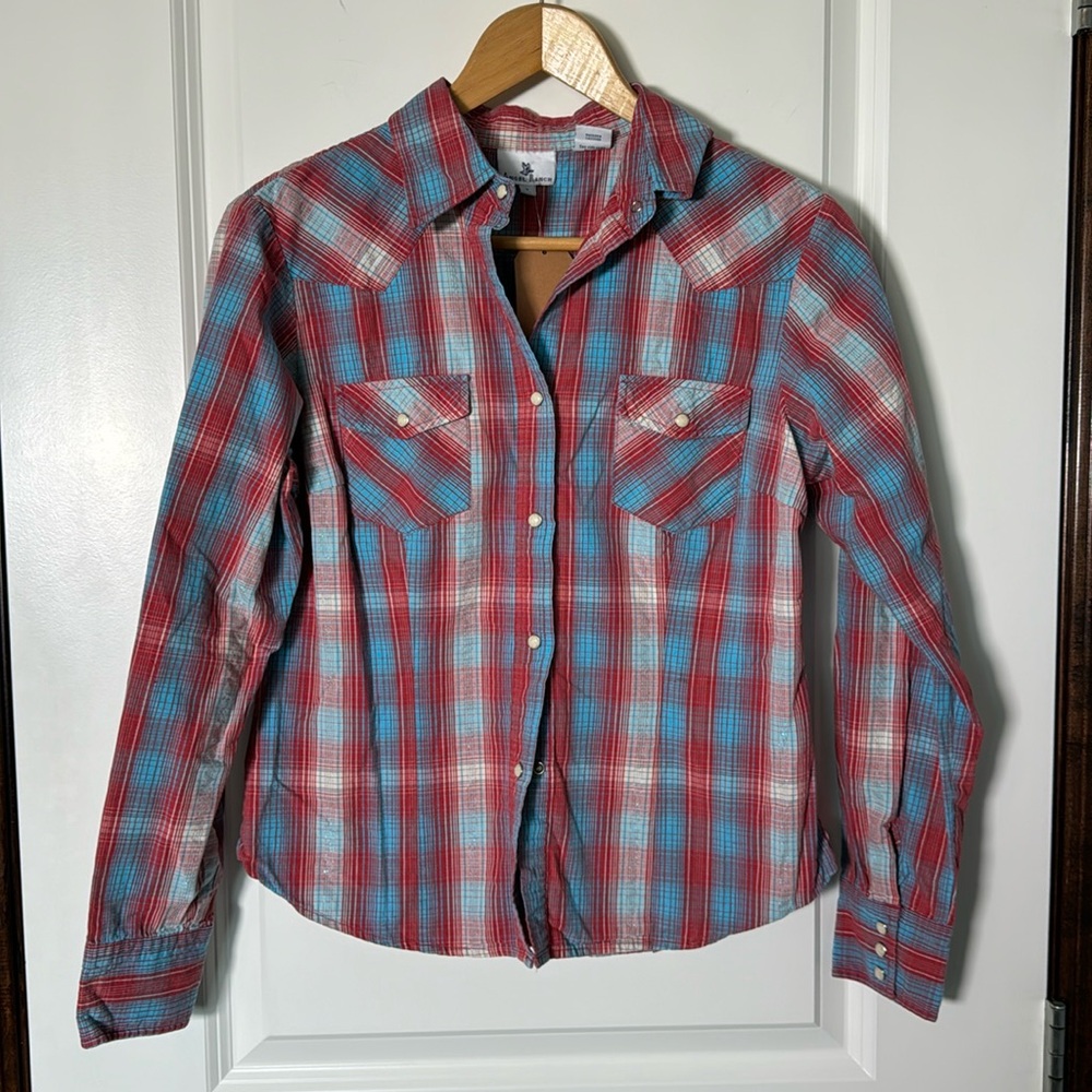 Angel Ranch Western Shirt S